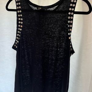 Maje tshirt with jeweled stones Black🌸